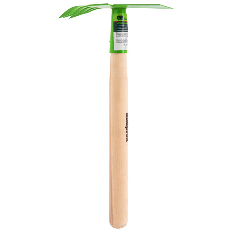 Мотыжка комбинированная, 80 х 380 мм, стальная, деревянная рукоятка, Агроном, Сибртех