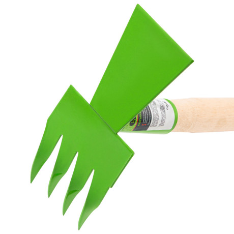 Мотыжка комбинированная, 80 х 380 мм, стальная, деревянная рукоятка, Агроном, Сибртех