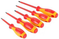 Набор отвёрток диэлектрических 5 в 1  блистер SL 3х75, 4х100, 5х125, Ph1х80, Ph2х150 Х-pert 