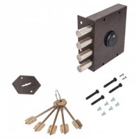 Сенат Замок накладной тяж. ЗНС 1-5 б/о [Ит]  024 (6)