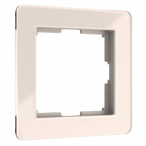 Werkel рамка СУ 1 мест. Acrylic (айвори) W0012743