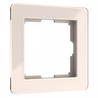 Werkel рамка СУ 1 мест. Acrylic (айвори) W0012743