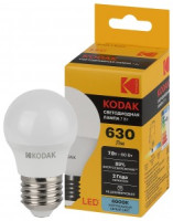 KODAK шар P45 E27 7W(630lm) 4000K 4K 80х45 170-265В P45-7W-840-E27 2 года 57615