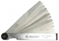 Набор ЗУБР "МАСТЕР" Щупы авто, 0,05 - 1,00мм, 13шт zu4325-H13_z01