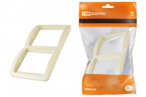 TDM Валдай рамка СУ 2 мест. сл. кость (вертик.) (20!) SQ1804-0118