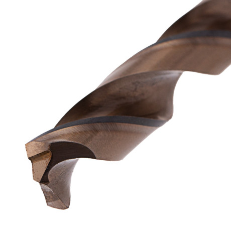 Набор сверл по металлу, 1-10 мм (через 0.5 мм) 19 шт, Р6М5, многогранная заточка, бокс Барс