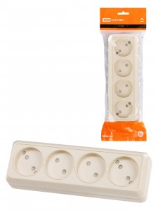 TDM Ладога роз. ОУ 4 мест. 10А сл. кость (шторки) (6!) SQ1801-0229