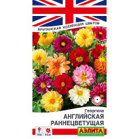 Георгин раннецветущая Английская смесь Аэлита Ц