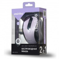 Мышь беспроводная Dual Bluetooth+USB Smartbuy SBM-597D-B Ниагара (SBM-597D-B)/40/