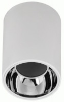 IEK св-к 4111 накл. поворотн. спот GU10 белый/хром пласт.