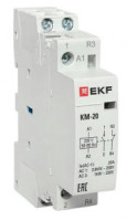 EKF контактор модульный КМ 20А 1НО+1НЗ (1мод) km-1-20-11