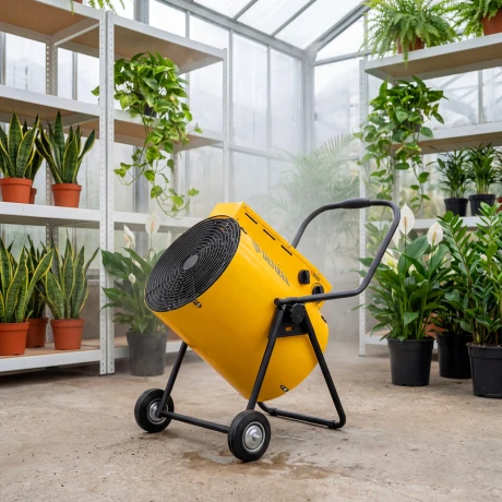 Тепловая пушка SFH-15000, 400 В, 1600 м3/ч, вентилятор 3 режима, 9000/15000 Вт Denzel