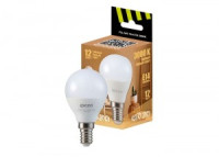 ФАЗА шар G45 E14 12W(740lm) 3000K 2K 45х81 пластик/матовый .5038561