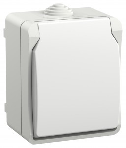 IEK FORS роз. ОУ 1 мест. 16А (земля) белый РСб20-3-ФБ ERS12-K01-16-54-DC