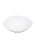 Тарелка суповая белая без деколя 19см, 650мл стеклокерамика (кратность 6шт!!!) МФК OLHDW-75