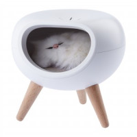 ЭРА ночник св/д 1W котик белый NLED-467-1W-W 1337