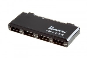 USB-Хаб Smartbuy 4 порта черный (SBHA-6110-K)