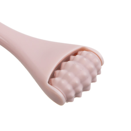 Набор массажеров для лица 2 штуки тм ЮНИLOOK , 7,8x2,6см, сталь, силикон, ABS, розовый, ВЗ24-43