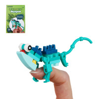 ИГРОЛЕНД Конструктор "Ящерки", от 22 до 33 деталей, РР, 11,8x16x6 см., 6 дизайнов