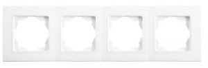VIKO by Panasonic Linnera S рамка 4 мест. бел. (горизонт.) 91480004-RU (Турция)