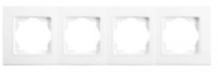 VIKO by Panasonic Linnera S рамка 4 мест. бел. (горизонт.) 91480004-RU (Турция)