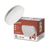 ASD/InHome лампа св/д VC GX53 12W(1140lm) 4000K 4K 26x74 матовая (4шт/уп, цена за уп) 2960
