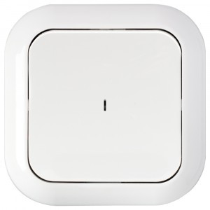 Bylectrica Гармония выкл. СУ 1 кл. бел. (инд., пластик) С110-231