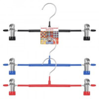 Вешалка с 2-мя прищепками, 29см, металл, полимерное покрытие SH26-32 Мультидом