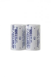 Ак-р Robiton 1500MH2/3A-2 1,2V SR2, (2!), 13800