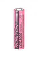 Ак-р Robiton 18650 3000mAh LGC3000 20A без защиты PK1 18,3*65, 15701