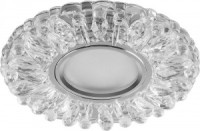 Feron Св-к встр. со св/д подсветкой 15LED*2835 SMD 4000K, MR16 50W G5.3, прозрачный, CD914 28985