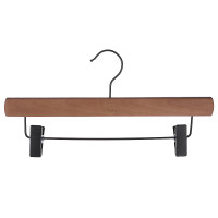 VETTA Вешалка для юбок и брюк, с клипсами, натуральное дерево, металл 32 см