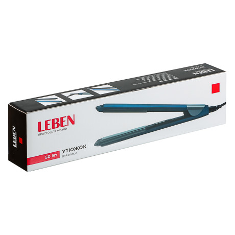 LEBEN Утюжок для волос, 50 Вт, 220-240В