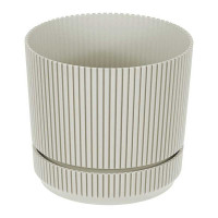 Кашпо СТРИП D170 2,3л с подставкой Крем М3247 х9