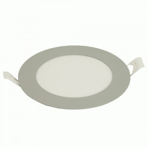 Feron св-к встр. св/д даунлайт 6W 480lm 4000K 4K круг 120x18 серый AL500 51610