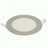 Feron св-к встр. св/д даунлайт 6W 480lm 4000K 4K круг 120x18 серый AL500 51610