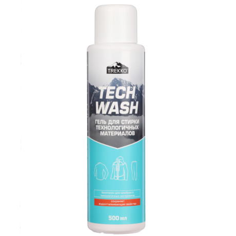 Гель для стирки мембранных и технологичных материалов Trekko Tech Wash, п/б, 500мл