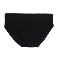 GALANTE Трусы-слипы мужские классика, р.52, 95%хлопок, 5%спандекс, черный, НБ25-4