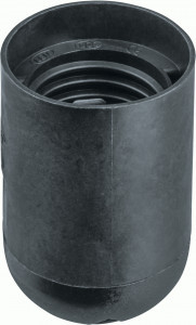 Navigator Патрон E27 пластик. подвесной черный NLH-PL-E27-BL (50!) 61349