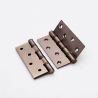 Петля под врезку РЕНЦ 100*75*2,5, 4 подшип. б/колп. бронза антич. IN100-4BB FH AB(2шт)