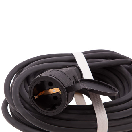 Удлинитель силовой 10 м, 16 А, тип УХз16, КГ 3 x 1.5 мм, 1 розетка, Сибртех