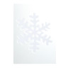 СНОУ БУМ Наклейка на окно Снежинки 15x20 см, ПВХ