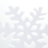 СНОУ БУМ Наклейка на окно Снежинки 15x20 см, ПВХ