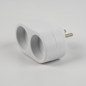 Uniel Разветвитель (тройник) 2роз. 16А, белый S-ES2-16O WHITE