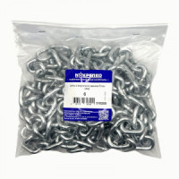 Цепь с коротким звеном 6мм (3 м) в пакете 1/1 НАКРЕПКО 318205