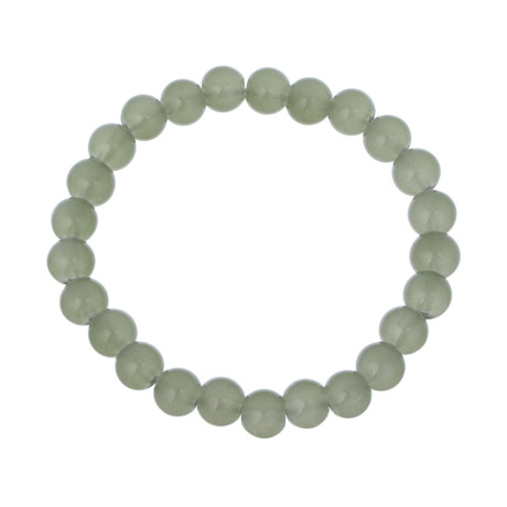 ЮНИLOOK Браслет кошачий глаз, d7см, d бусин 0,8мм, 6 цветов, стекло, #1