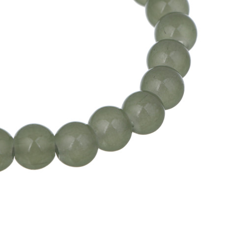 ЮНИLOOK Браслет кошачий глаз, d7см, d бусин 0,8мм, 6 цветов, стекло, #1