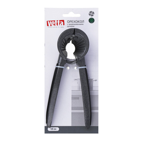 VETTA Орехокол с прорезиненными ручками, 18см, сталь