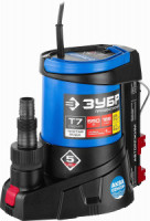 Насос ЗУБР &quot;ПРОФЕССИОНАЛ&quot; Т7 АкваСенсор погруж дренаж д/чист воды, пропуск спос-ть 166л/мин