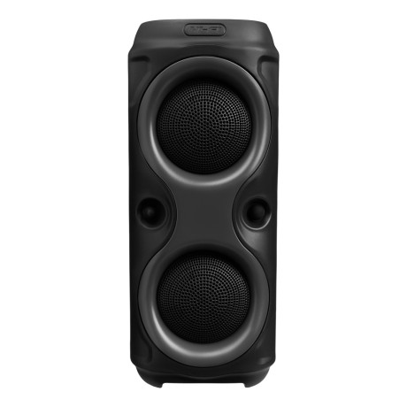 FORZA Колонка беспроводная GlowTower, 10 Вт,подсветка, 1500мАч,TWS,USB,BT5.3, ВШГ 38x16x16см, черный